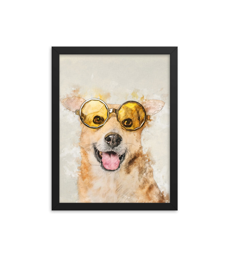 Customized Gift for Dogs as an Artistic Custom Poster