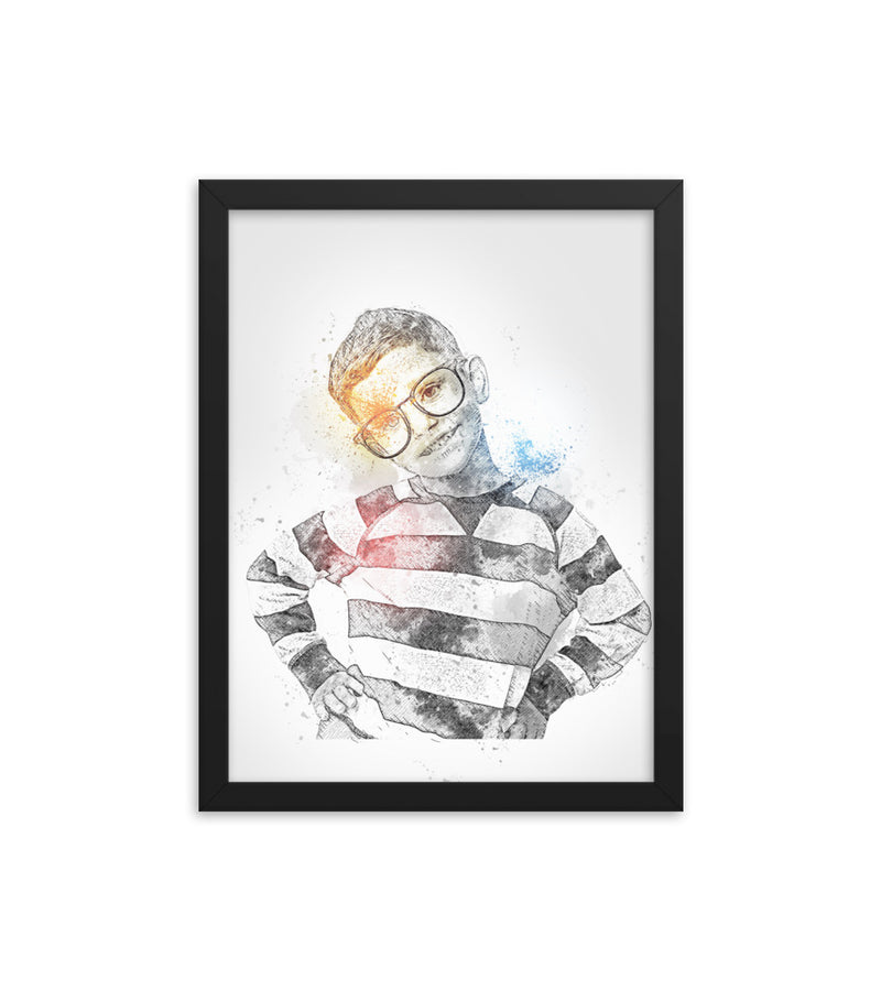 Personalised Gift for Kids as an Artistic Custom Poster