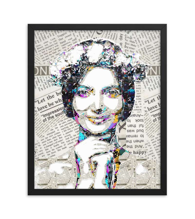 Personalised Gift for Wife as an Artistic Custom Poster