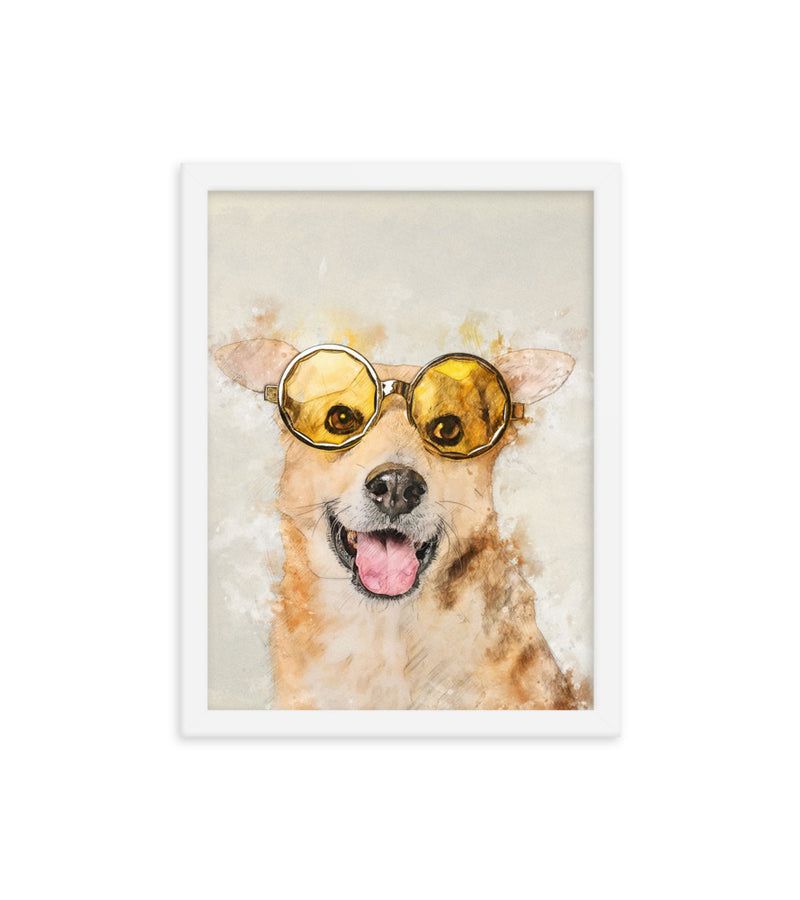 Customized Gift for Dogs as an Artistic Custom Poster