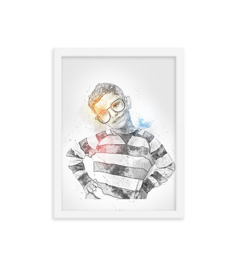 Personalised Gift for Kids as an Artistic Custom Poster